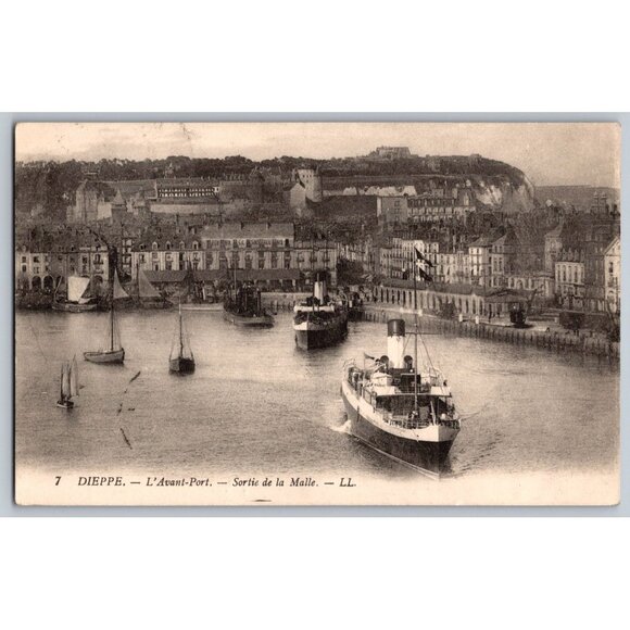 Postcard Lot of 6 Vintage Ships & Boats (See description for details) #878 - Picture 3 of 12